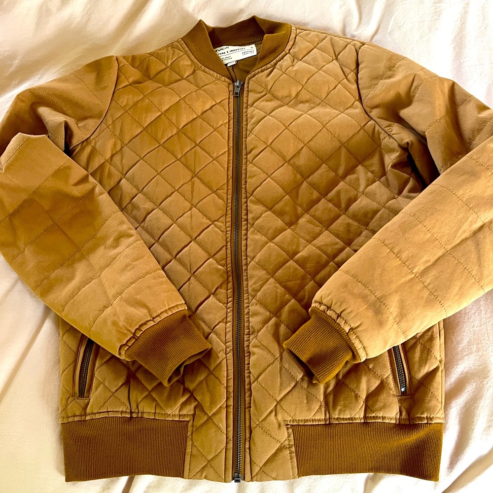 RVCA sz small women’s bomber jacket